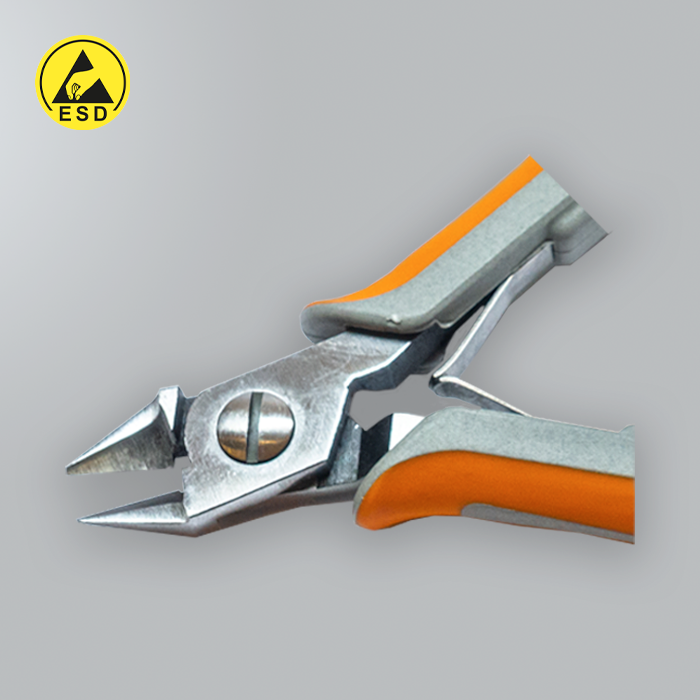 Medium Pointed Head ESD Semi Flush Cutter (G-HT-C18) Medium Pointed Head ESD Semi Flush Cutter (G-HT-C18)